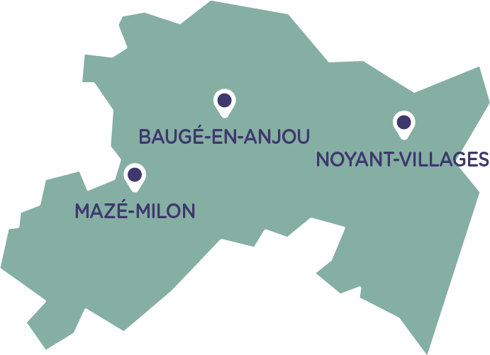 Les points relais Mobil’izi en Baugeois