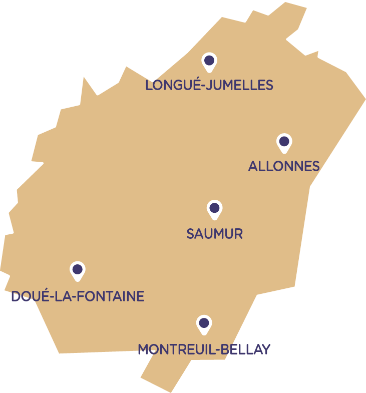 Les points relais Mobil’izi en Saumurois